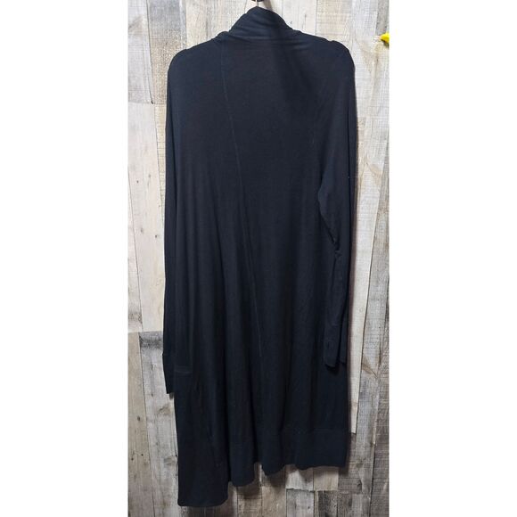 Athleta Black Nirvana Pranayama Long Tunic Cardigan - Picture 3 of 5
